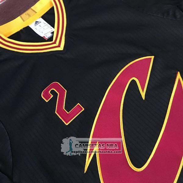 Camiseta Autentico Manga Corta Cavaliers Irving Negro